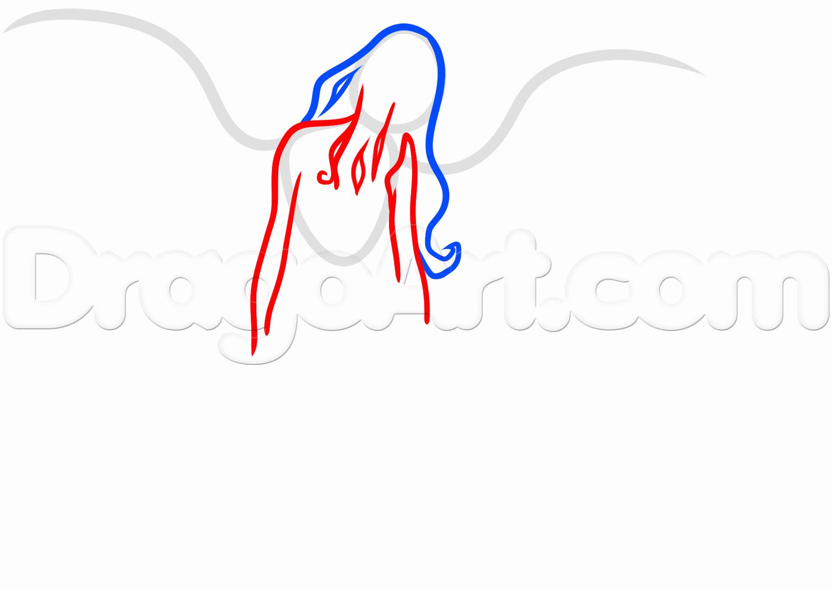 1668x1182 How To Draw A Dark Fairy, Step