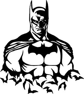 269x300 Dc Comics Batman Dark Knight Wall Car Truck Window Vinyl Sticker