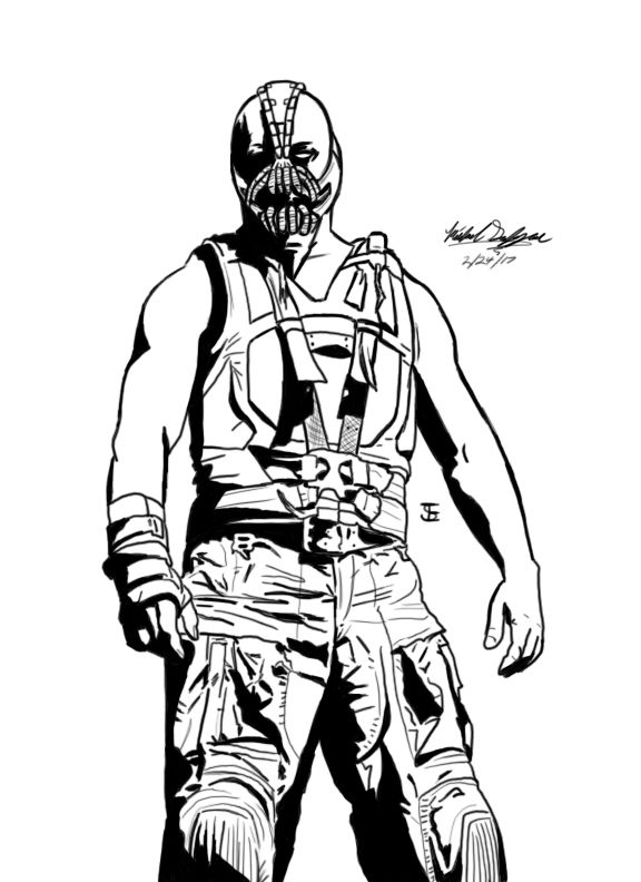 576x792 Tom Hardy Bane The Dark Knight Rises The Man Who Broke The Bat