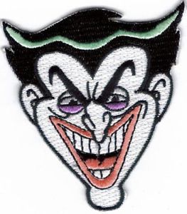 263x300 Batman The Dark Knight Joker Smile Embroidered Patch ! Ebay