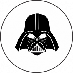 250x250 Vader Drawing Stencil, Picture