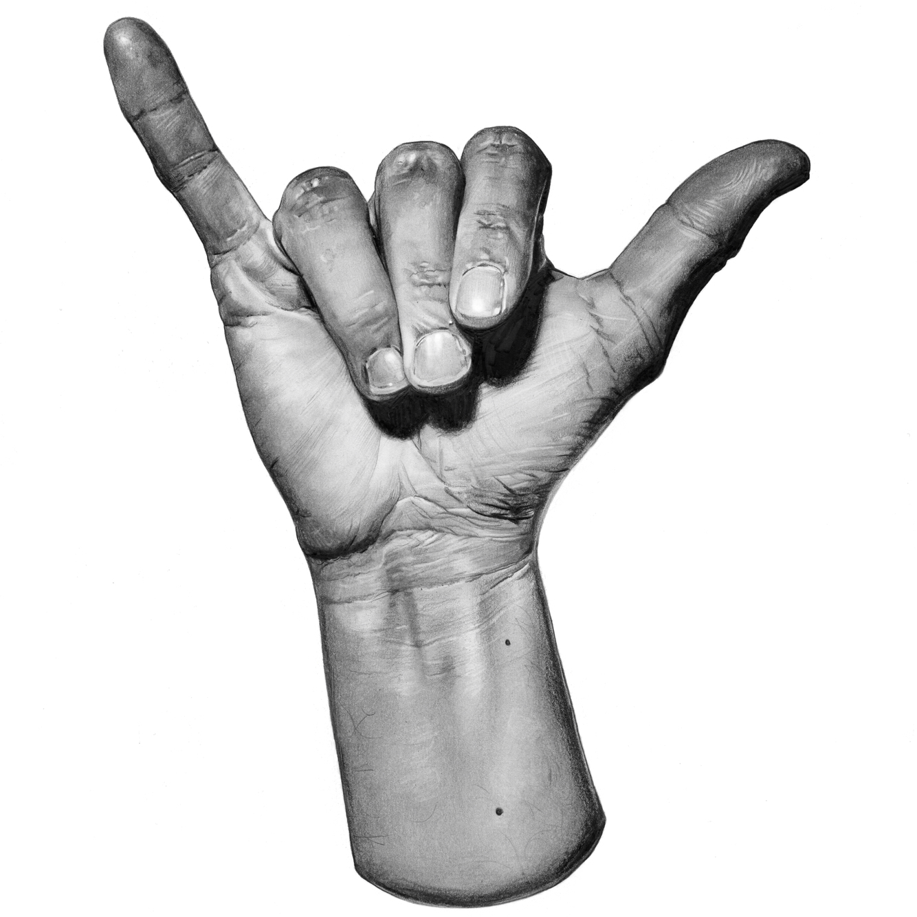 1334x1334 Drawn Peace Sign Pencil Drawing