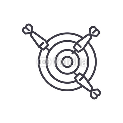 400x400 darts competition black icon concept darts competition flat