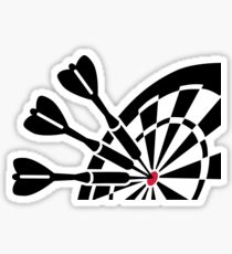 210x230 Dart Board Stickers Redbubble