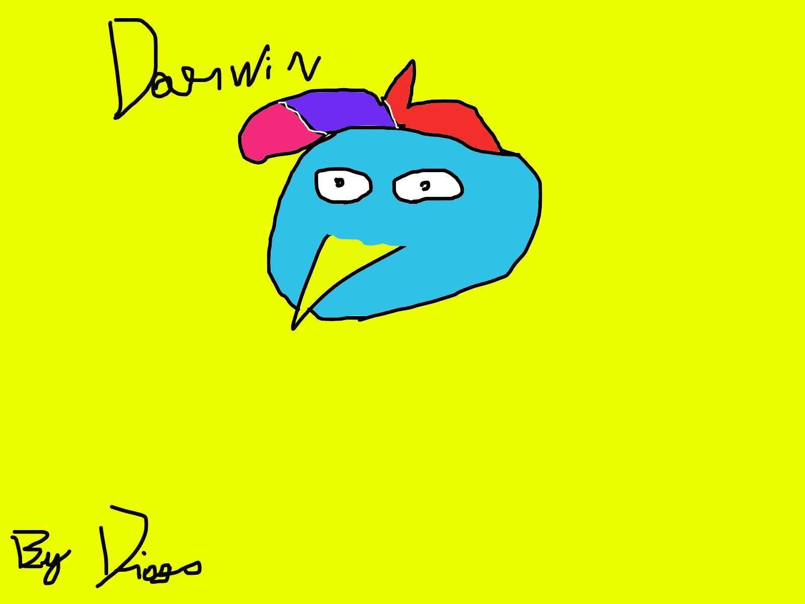 1600x1200 Weird Drawings For Darwin