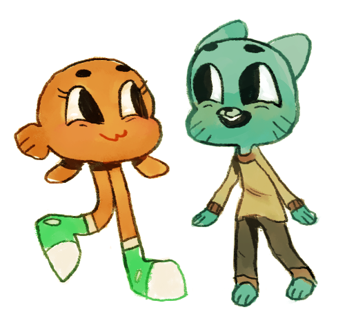 500x455 Gumball And Darwin