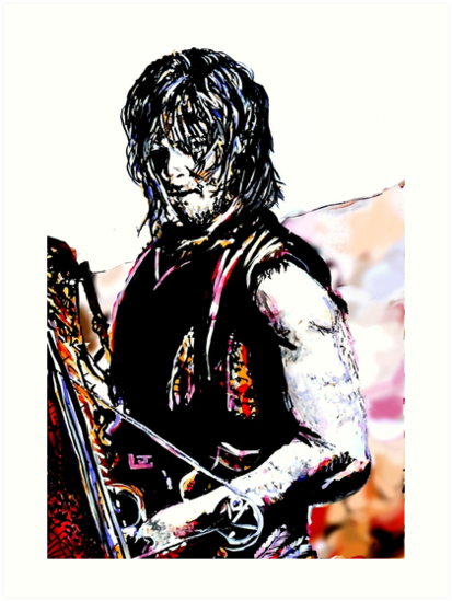 413x549 daryl dixon art prints