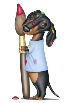236x363 best dachshund drawing images in dachshund drawing