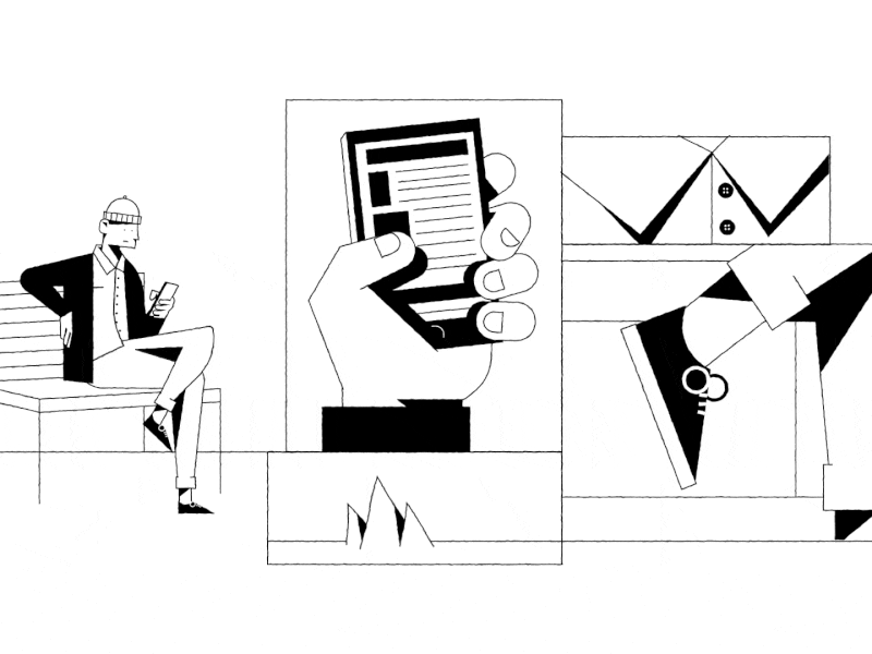 800x600 chill day in office animation, animation reference