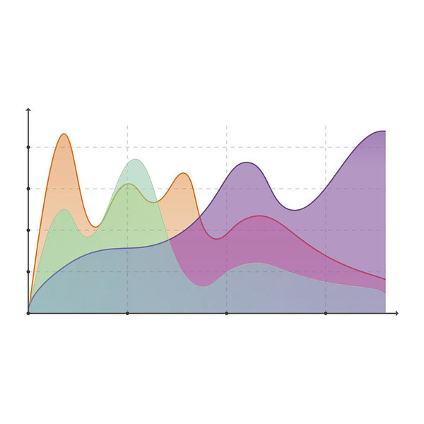 600x600 Flat Dashboard, Set Of Ui Infographic Elements Art Print