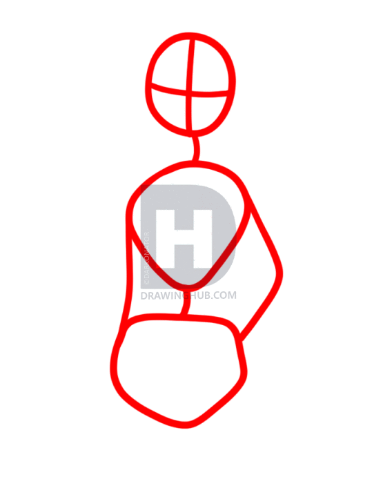 555x720 How To Draw Origami Tobiichi From Date A Live, Step