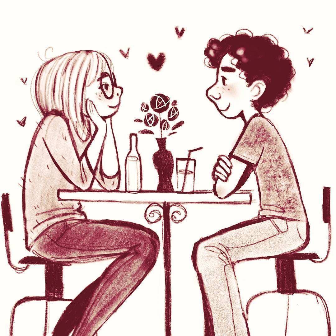 1080x1080 Elves In Couple Sketch, Couple