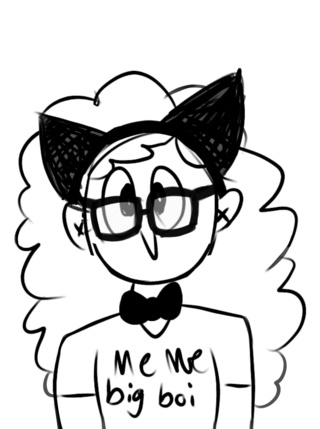 320x429 I Got Glasses So Heres A Up To Date Drawing Of Me
