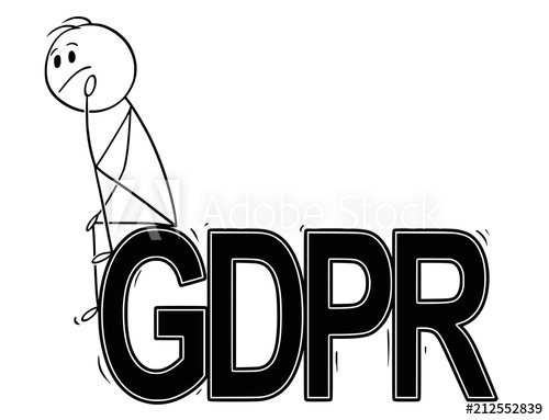 500x383 Cartoon Stick Drawing Conceptual Illustration Of Man