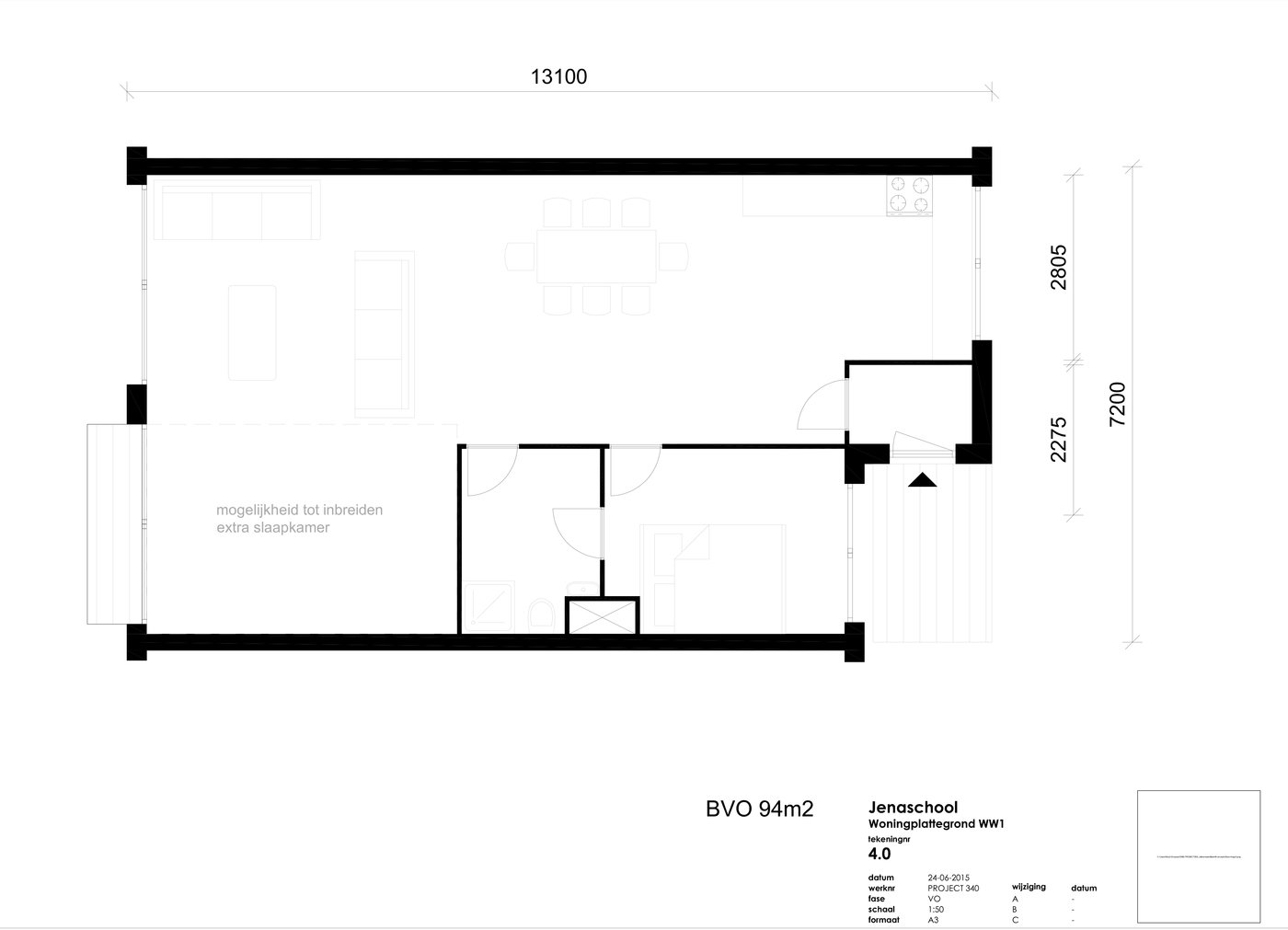 1400x1011 Residential Building Design Ostadeblok Grade
