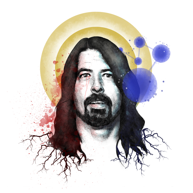 820x820 Mi Proyecto Del Curso Retrato Ilustrado Con Photoshop A Dave