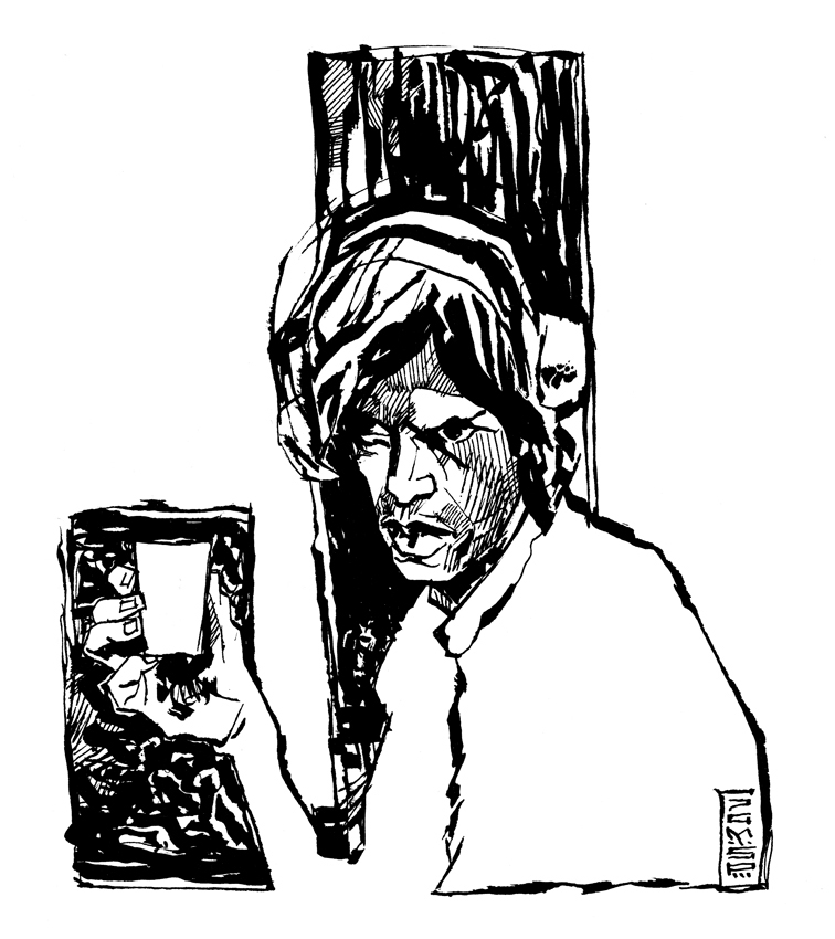 756x850 parallel pen portraits on behance