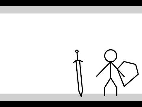 480x360 Stickman David And Goliath