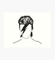 210x230 David Bowie Drawing Wall Art Redbubble