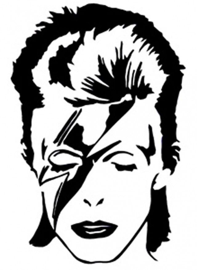 640x876 Davidbowie In Silhouette David Bowie Ziggy, Bowie Ziggy