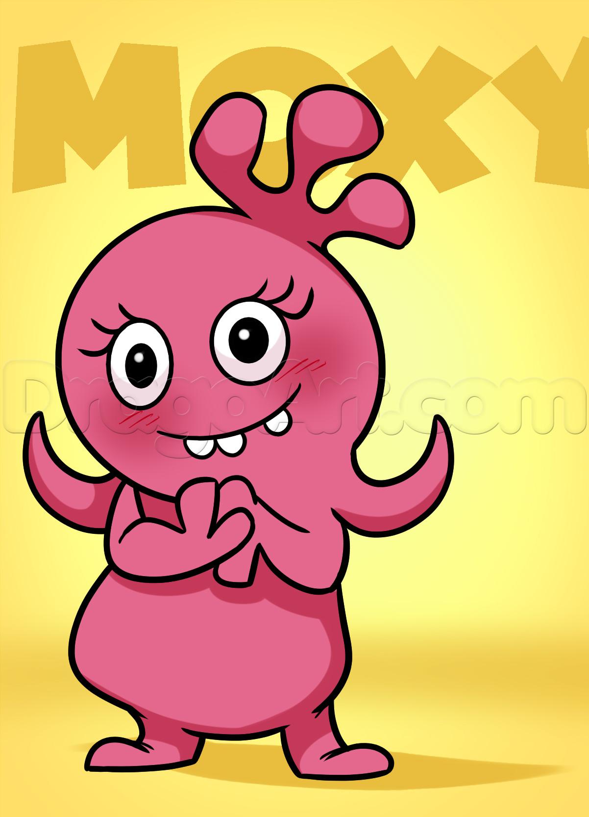 1202x1665 Drawing Moxy From Uglydolls, Added