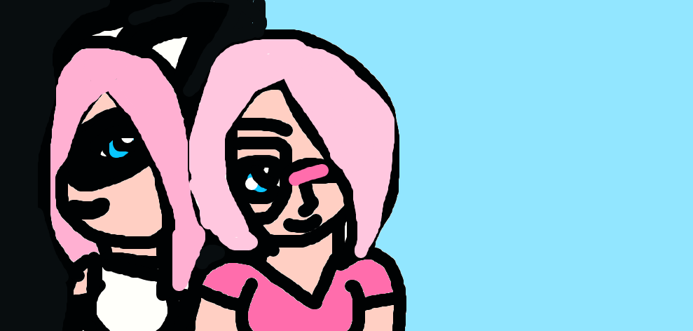 989x472 The Black Rabbit Day And Night In Anime