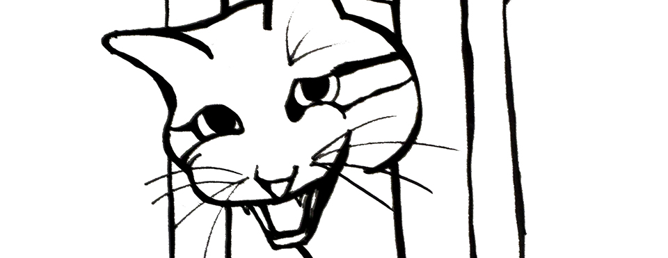 960x371 Day Minimalist Cat Drawing Challenge