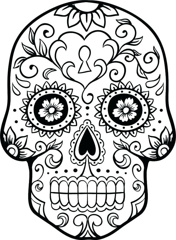 564x770 day of the dead coloring pages best of stock day of the dead girl