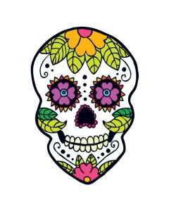240x300 Day Of The Dead Temporary Tattoos