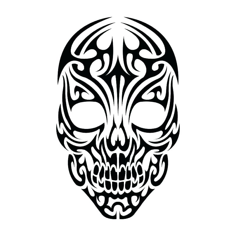 800x800 Skull Design Floral Skull Design T Shirt Skull Designs For Nails