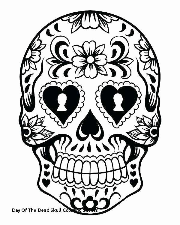600x750 Day Of The Dead Coloring Pages For Adults Coloring Pages Template