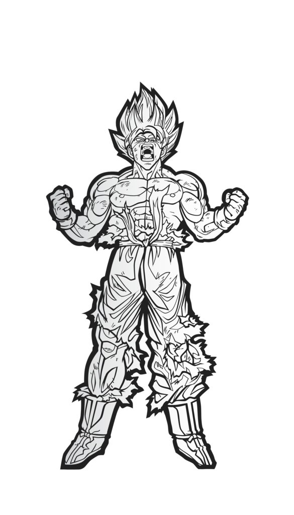 585x1024 Drawing Dragonball Pen Frames Illustrations Hd Images
