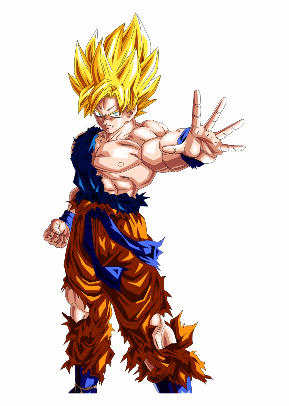 920x1292 goku as a super saiyan