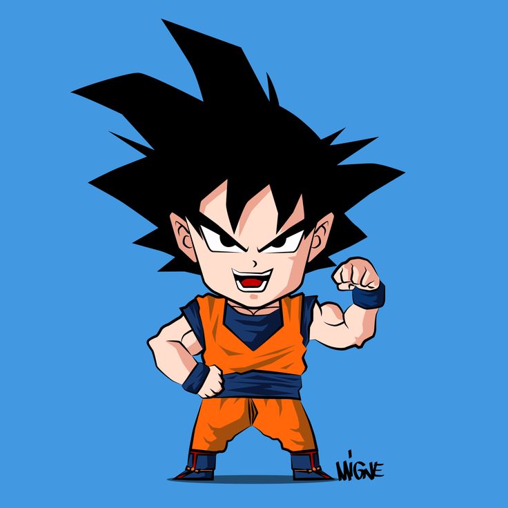 736x736 How To Draw Chibi Goku