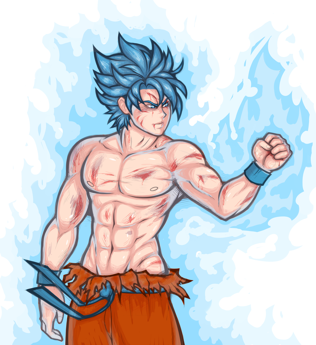 1099x1200 Table Torgy Dokomi On Twitter Finished Drawing Of Beefy Goku