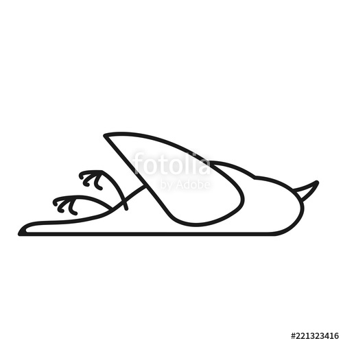 500x500 Dead Bird Filled Outline Icon Stock Image And Royalty Free Vector