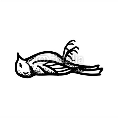 400x400 Etched Illustration Engraved Sticker Dark Humor Jokes