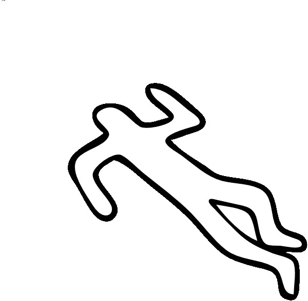 600x588 Clipart Dead Body Hi Dead Body Clipart