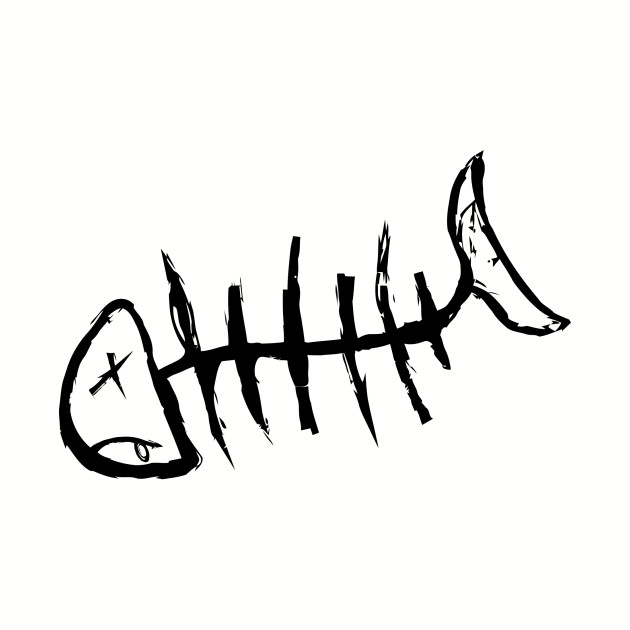 630x630 Dead Fish Black