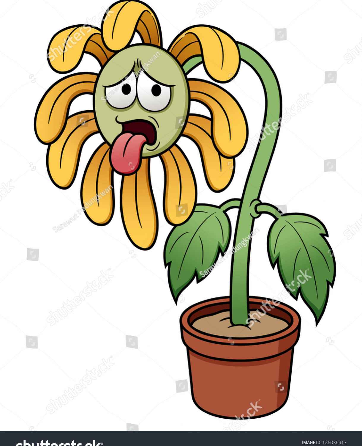 1219x1500 Flower Dying Clipart