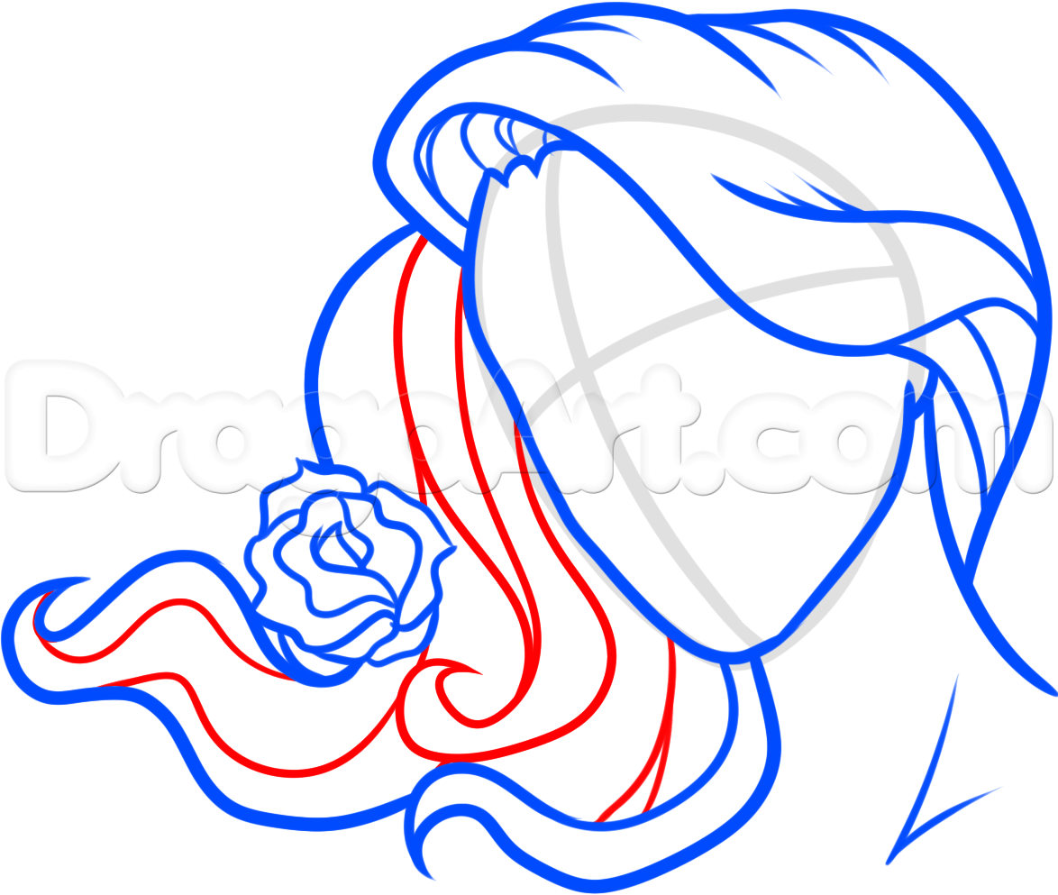 1174x993 How To Draw Day Of The Dead Face, Step