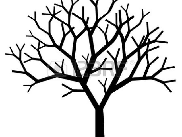 640x480 Dead Tree Clipart Leaf