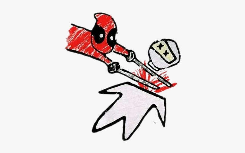 820x514 Freetoedit Cute Kawaii Chibi Marvel Deadpool Murder