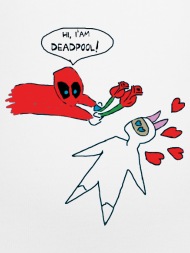 190x253 deadpool contrast baby bodysuit spreadshirt