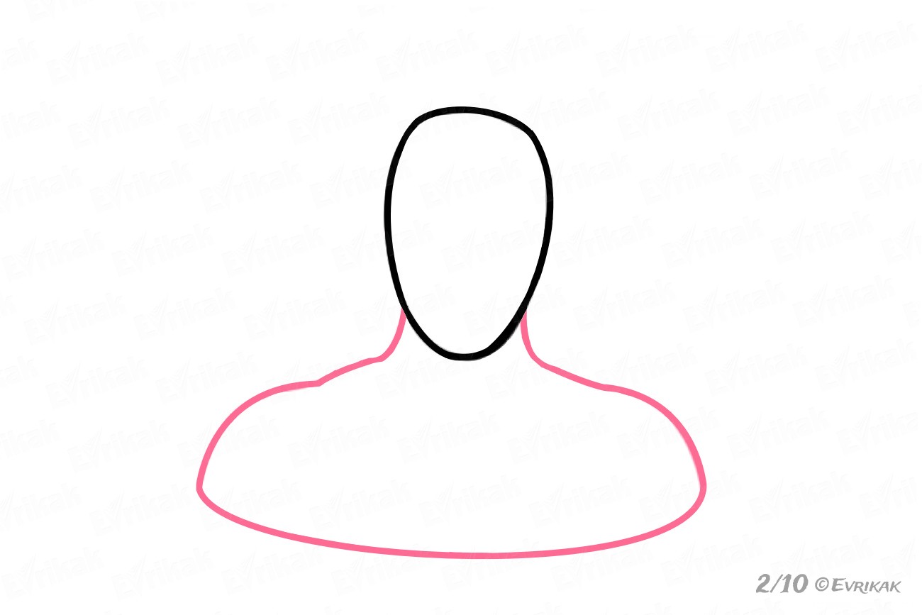 1300x867 How To Draw Deadpool For Children Step