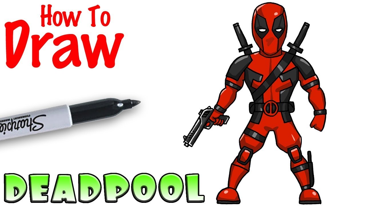 Deadpool Drawing | Free download on ClipArtMag