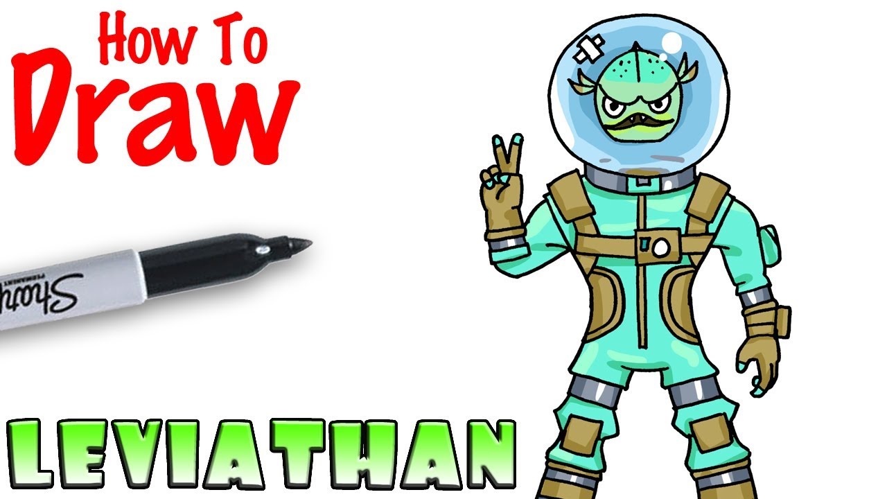 1280x720 How To Draw Leviathan Fortnite