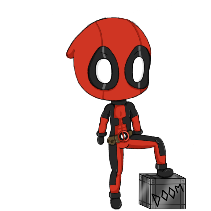 894x894 Collection Of Free Drawing Deadpool Pop Download On Ui Ex