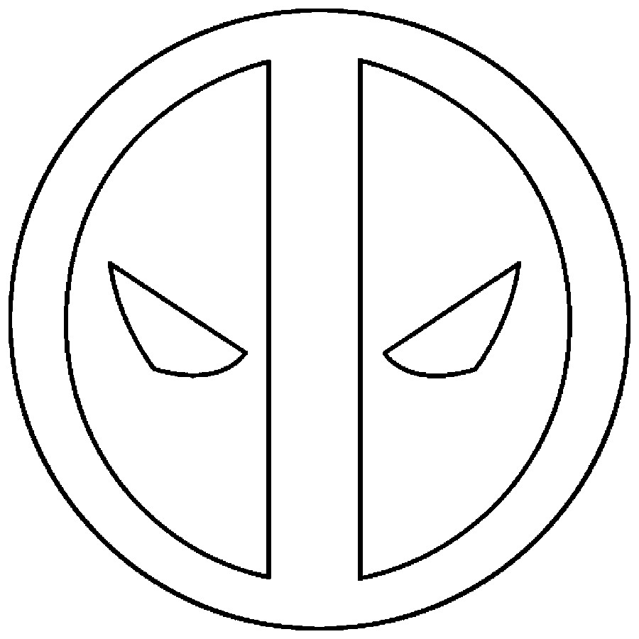 Deadpool Logo Drawing | Free download on ClipArtMag