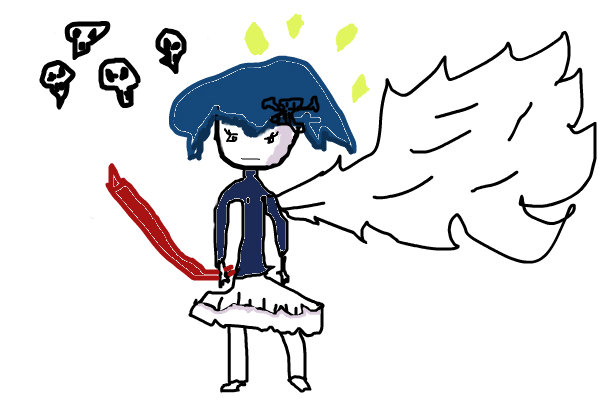 600x400 death angel an anime speedpaint drawing